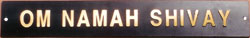 Aluminium Anodised Embossed- Diamond Cut Labels