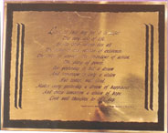 Brass Etched Labels/ Dials