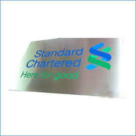 Corporate Name Boards With Glass, Letters