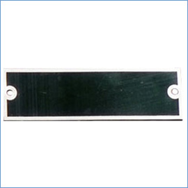 Aluminium Anodised Engraved Labels/Panels